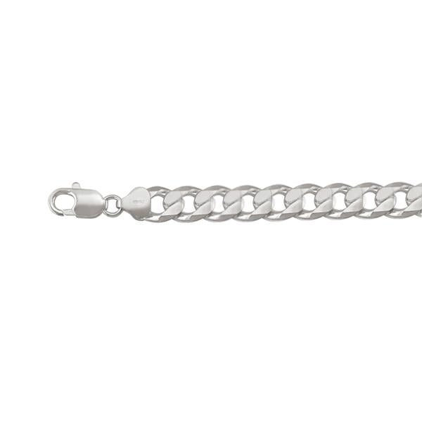 Sterling Silver Curb Bracelet (34515)
