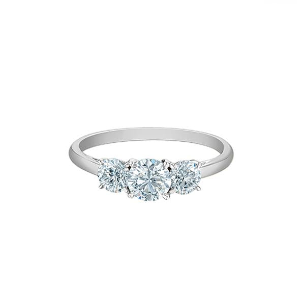 Diamond 3 Stone Engagement Ring 1.00ct (