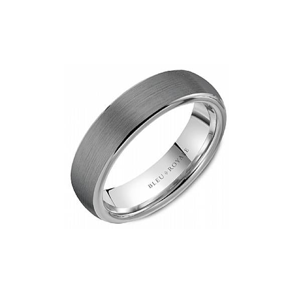 Gents Gold and Tantalum Wedding Band