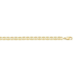 Gold Flat Anchor Link Bracele